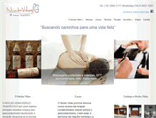 Tablet Screenshot of nucleovidas.com.br